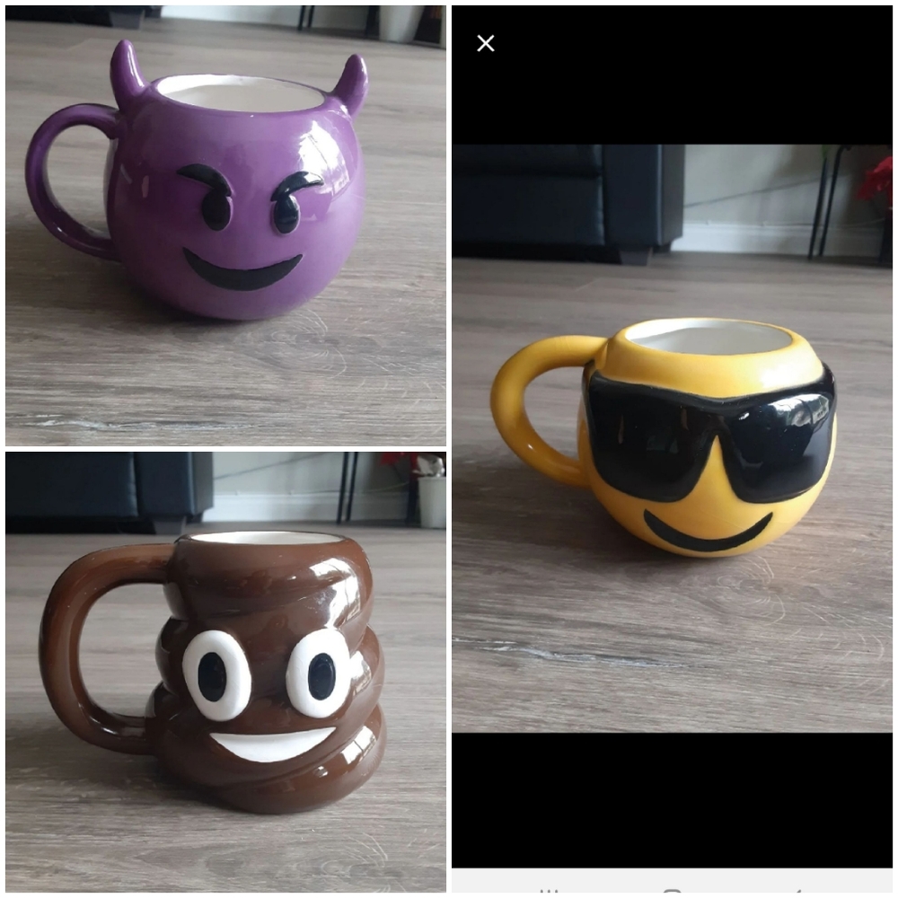 Emoji mugs